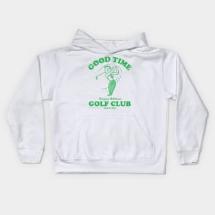 Good Time Golf Club Kids Hoodie